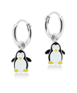 Kid Earring Penguin Earring HO-10-CH-STE-344